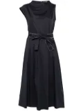 Peserico poplin midi dress - Blue