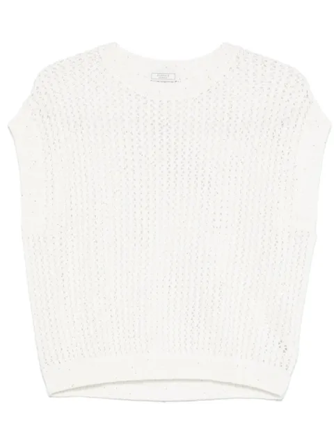 Peserico sequinned vest