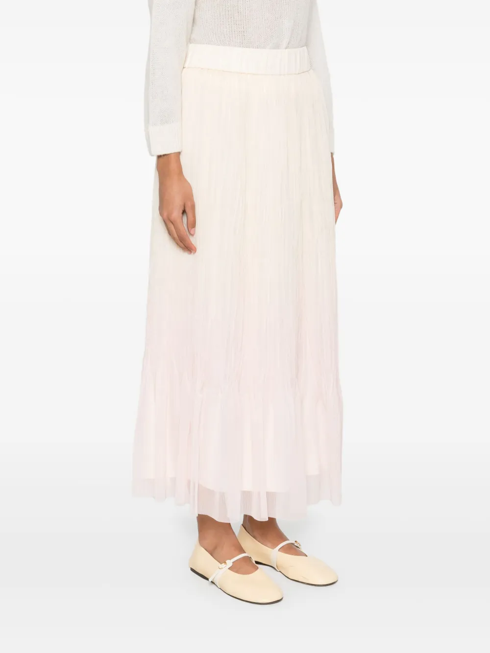 PESERICO GRADIENT MIDI SKIRT