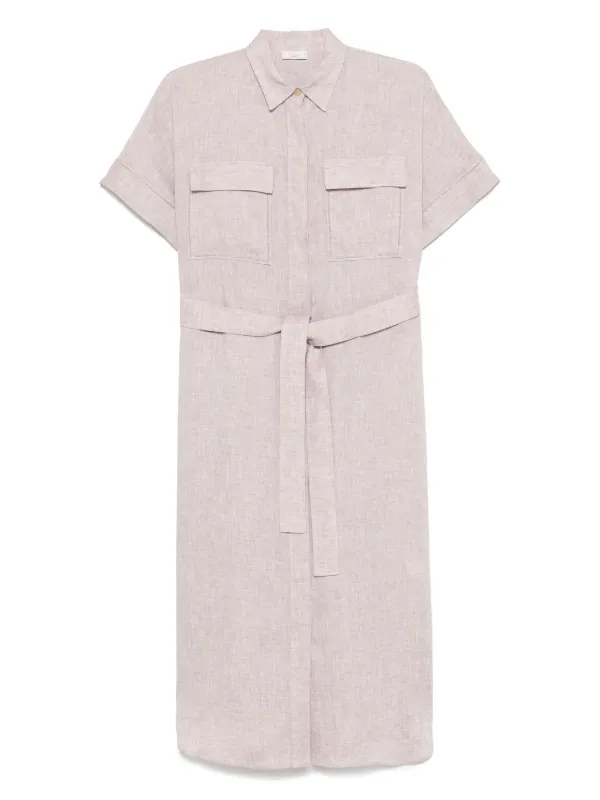 chinese dress ladies Peserico – Peserico Plain Midi Dress in Barcelona or Shop Online Mujer  721-000204 01 main image 0