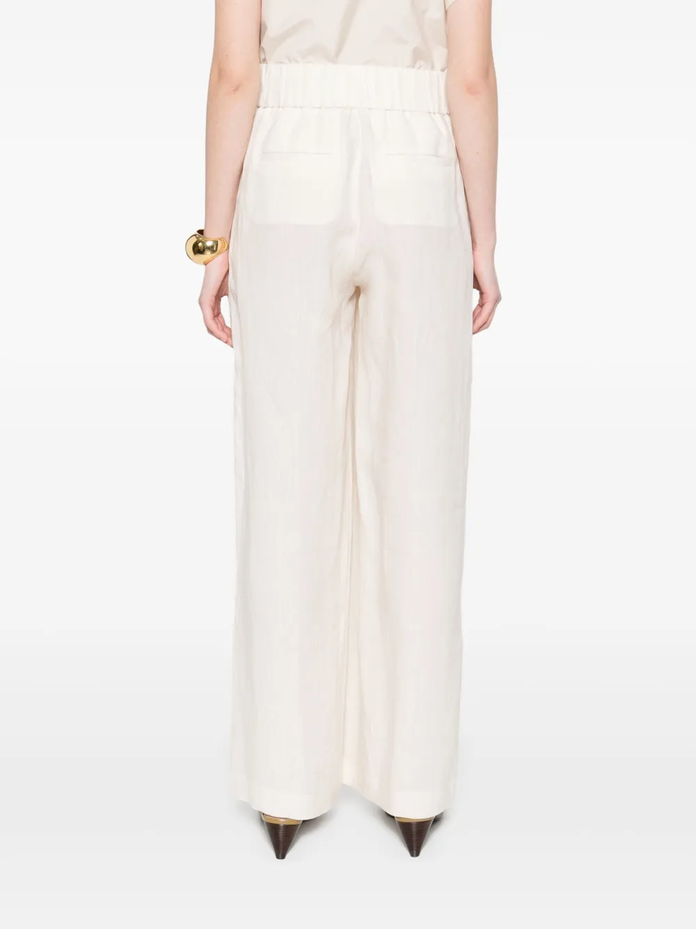 PESERICO LINEN TROUSERS