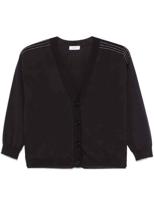 ペゼリコpeserico カーディガン Peserico コットン カーディガン | ブルー | FARFETCH JP