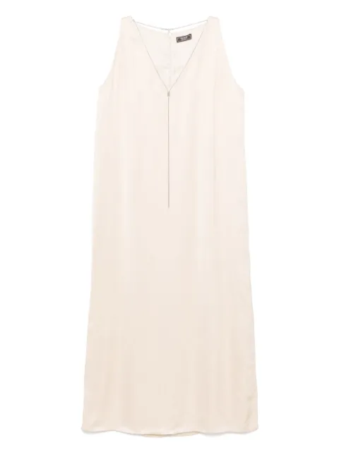 Peserico Monili-chain detailed midi dress