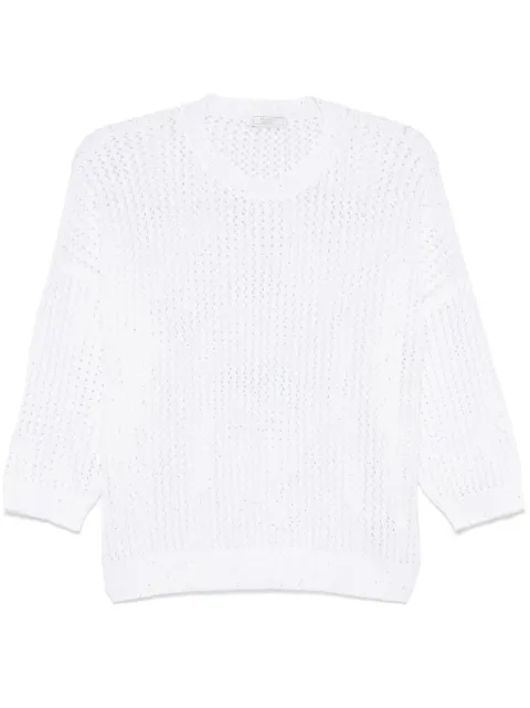 Peserico sequinned sweater 