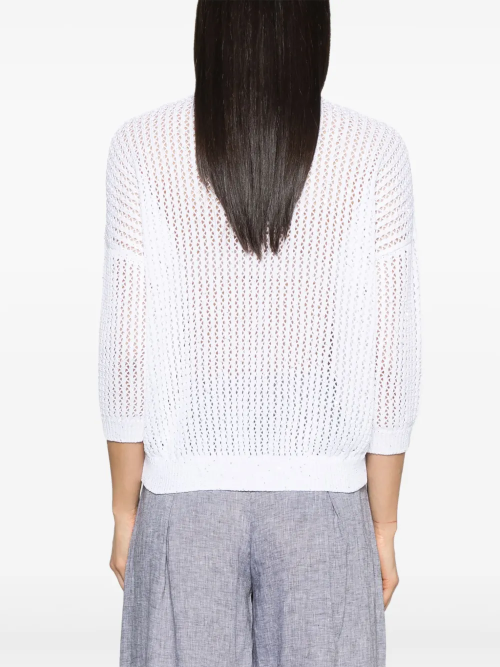 PESERICO SEQUINNED SWEATER