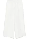 Peserico crinkled palazzo pants - White