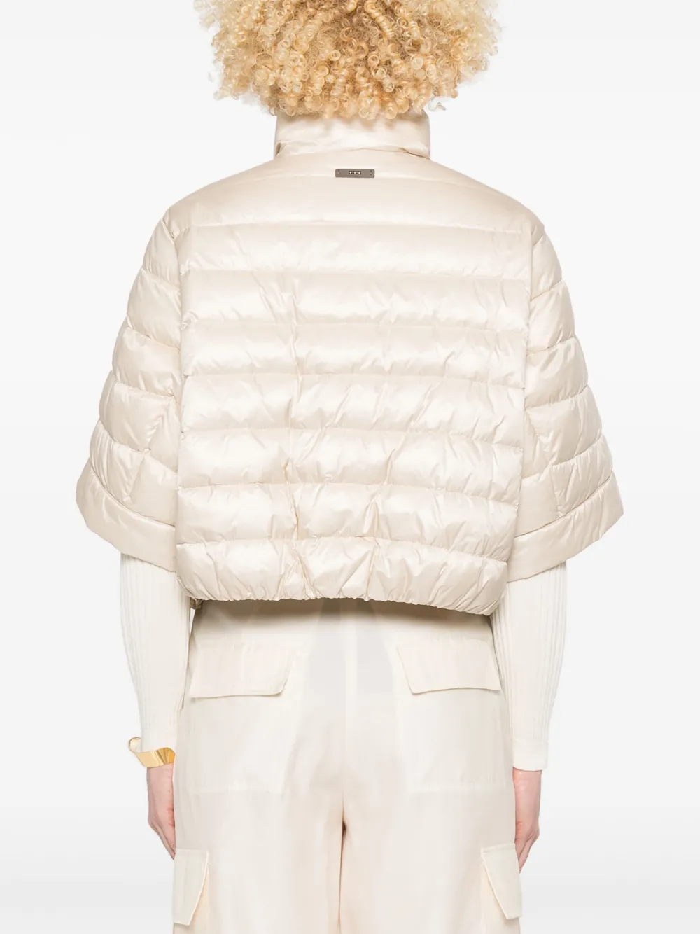 PESERICO SHORT-SLEEVES PUFFER JACKET