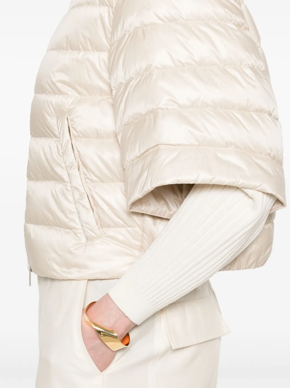 PESERICO SHORT-SLEEVES PUFFER JACKET