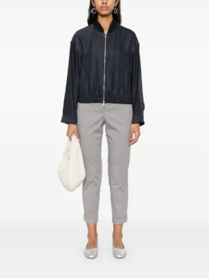 【専用/新品/約10万円】PESERICOネイビーブルゾン Peserico Jackets for Women - Shop on FARFETCH