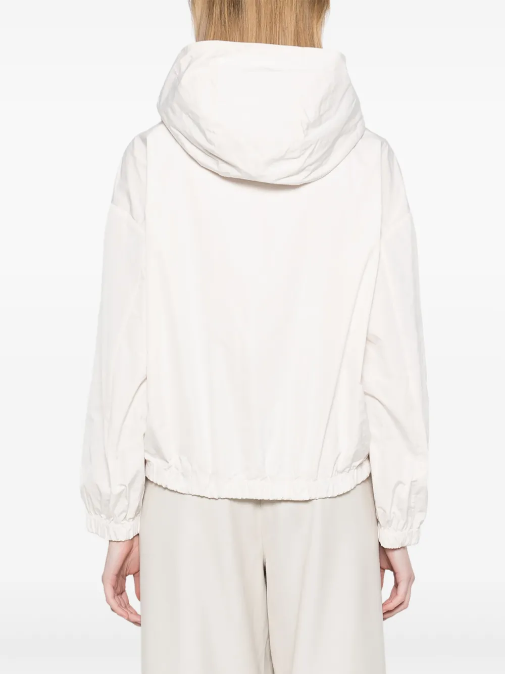 Peserico Panelled-design Jacket In Neutrals