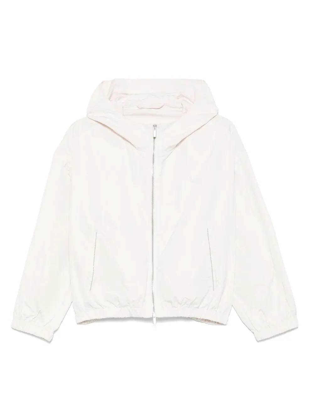 Peserico Panelled-design Jacket In Neutrals