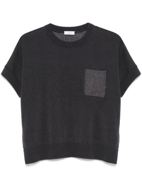 Peserico fine-knit top