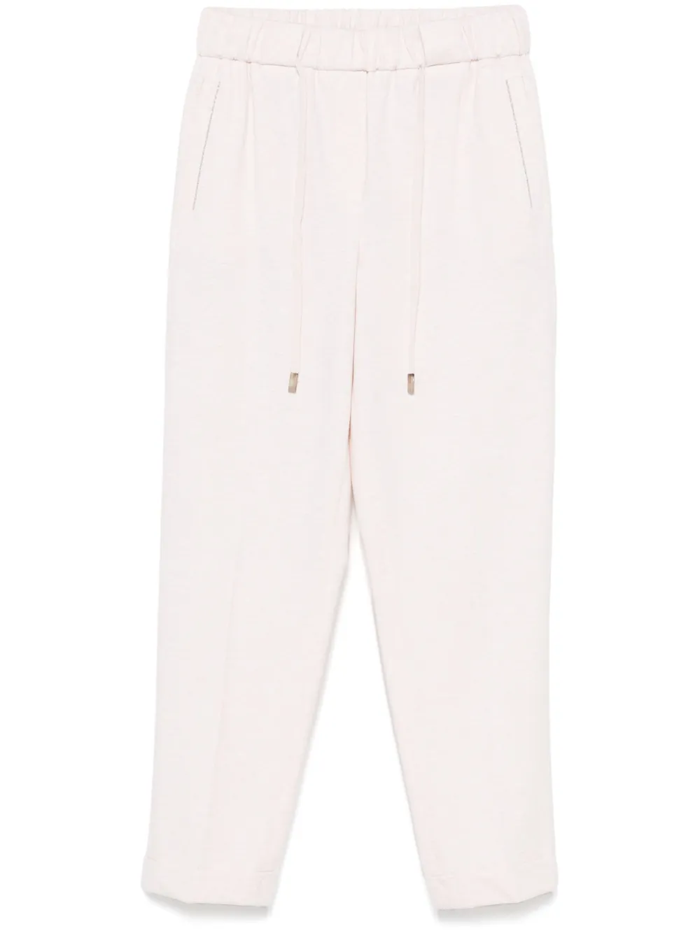 PESERICO MÉLANGE-EFFECT SWEATPANTS