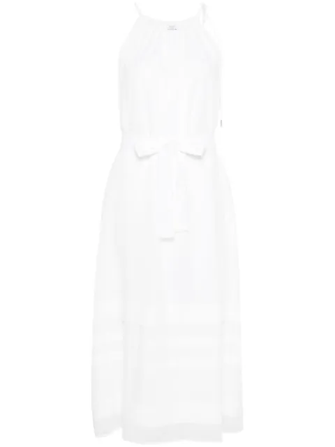 Peserico vestido midi con cuello halter