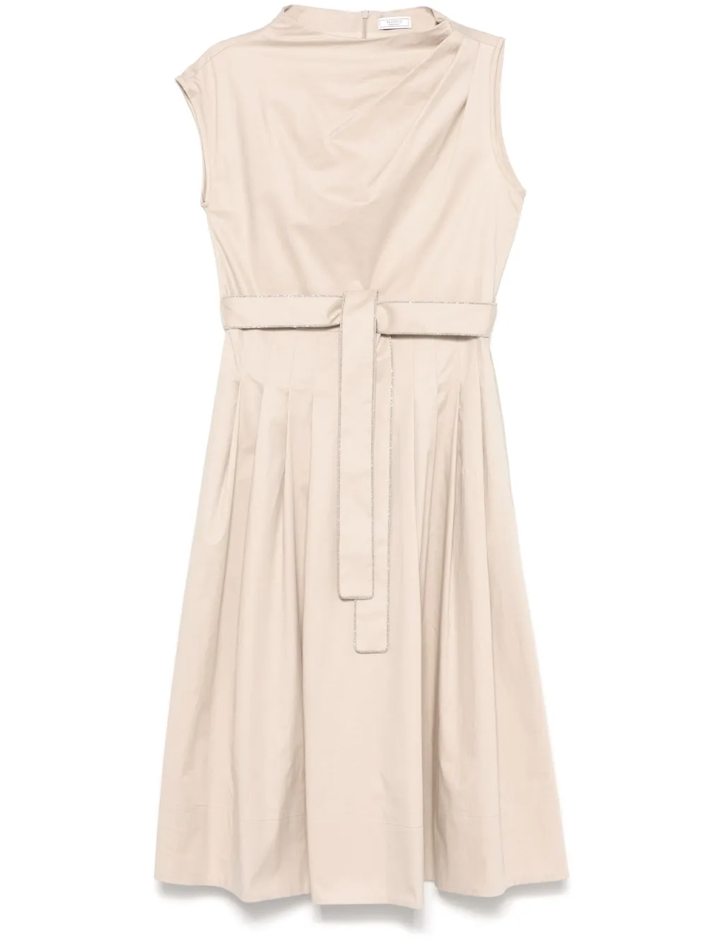 Punto Luce-chain midi dress