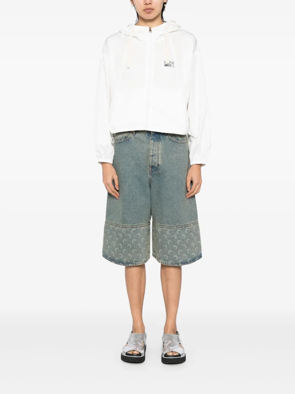 Joshua Sanders Jack met logoprint - Wit