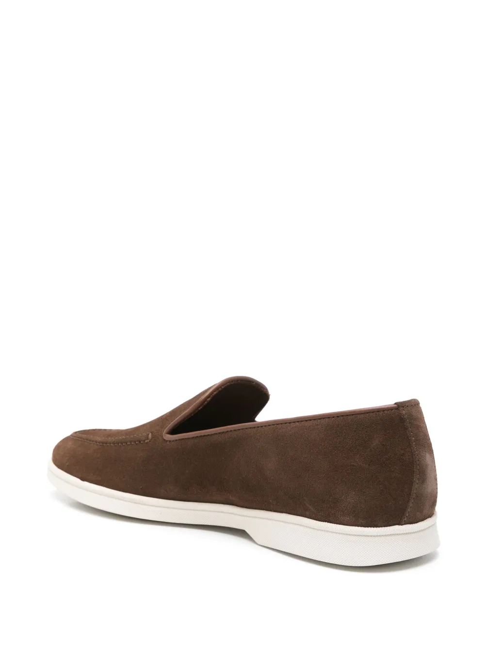 Peserico suede loafers Brown