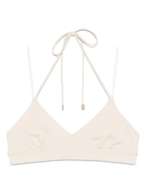 Peserico top de bikini estilo triángulo