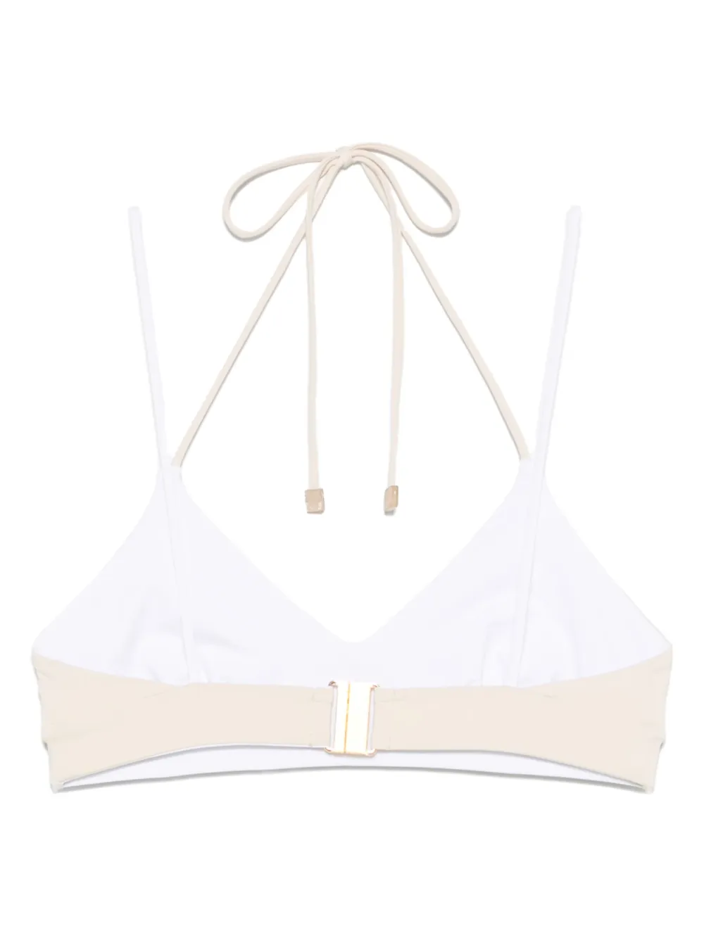 Peserico Triangel bikinitop - Beige