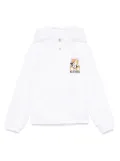 Moschino Kids Teddy Bear-print jacket - White