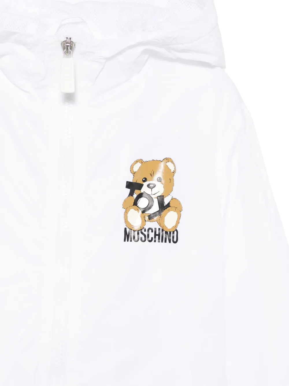 Moschino Kids Jack met teddybeerprint Wit