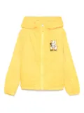 Moschino Kids Teddy Bear-print jacket - Yellow