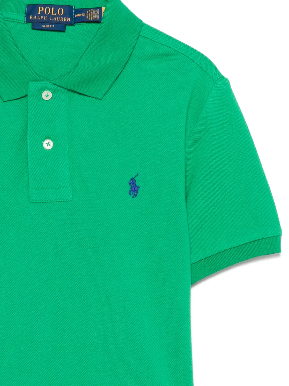 POLO RALPH LAUREN KIDS Poloshirt met borduurwerk Groen