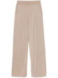 Peserico lamé-effect trousers - Neutrals