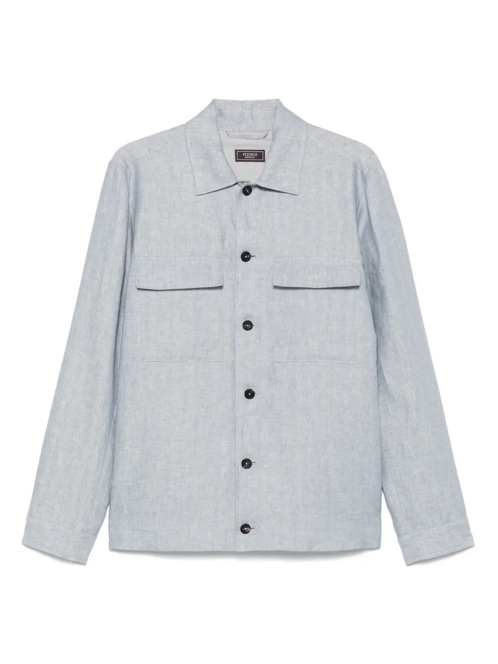 Peserico linen jacket | Blue | Image 1