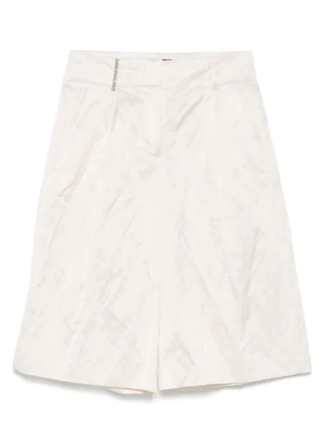 Peserico shorts con detalle de pinzas