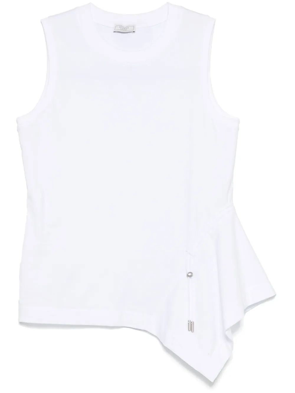 PESERICO DRAWSTRING TANK TOP