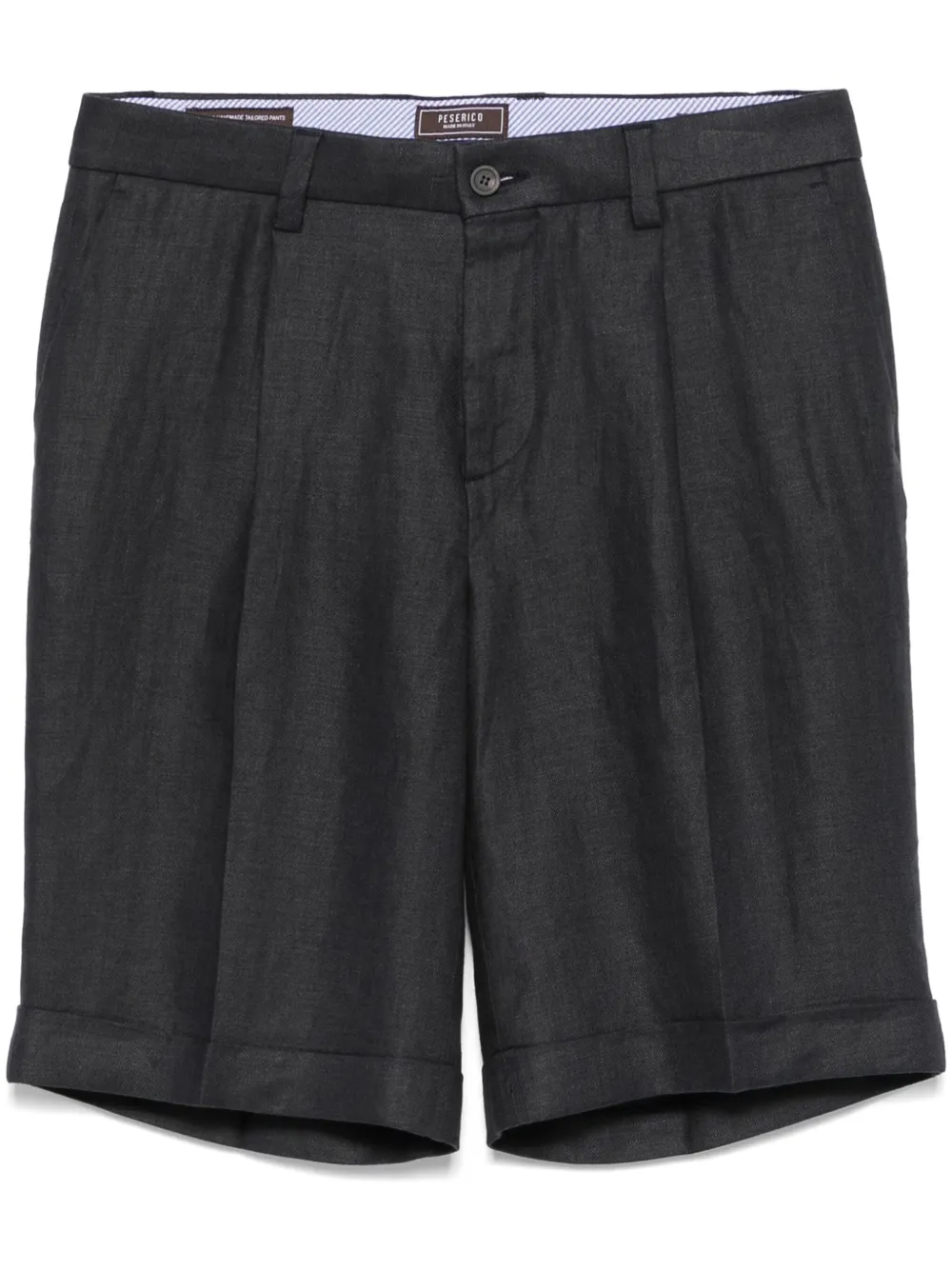 Peserico linen bermuda shorts | Blue | Image 1