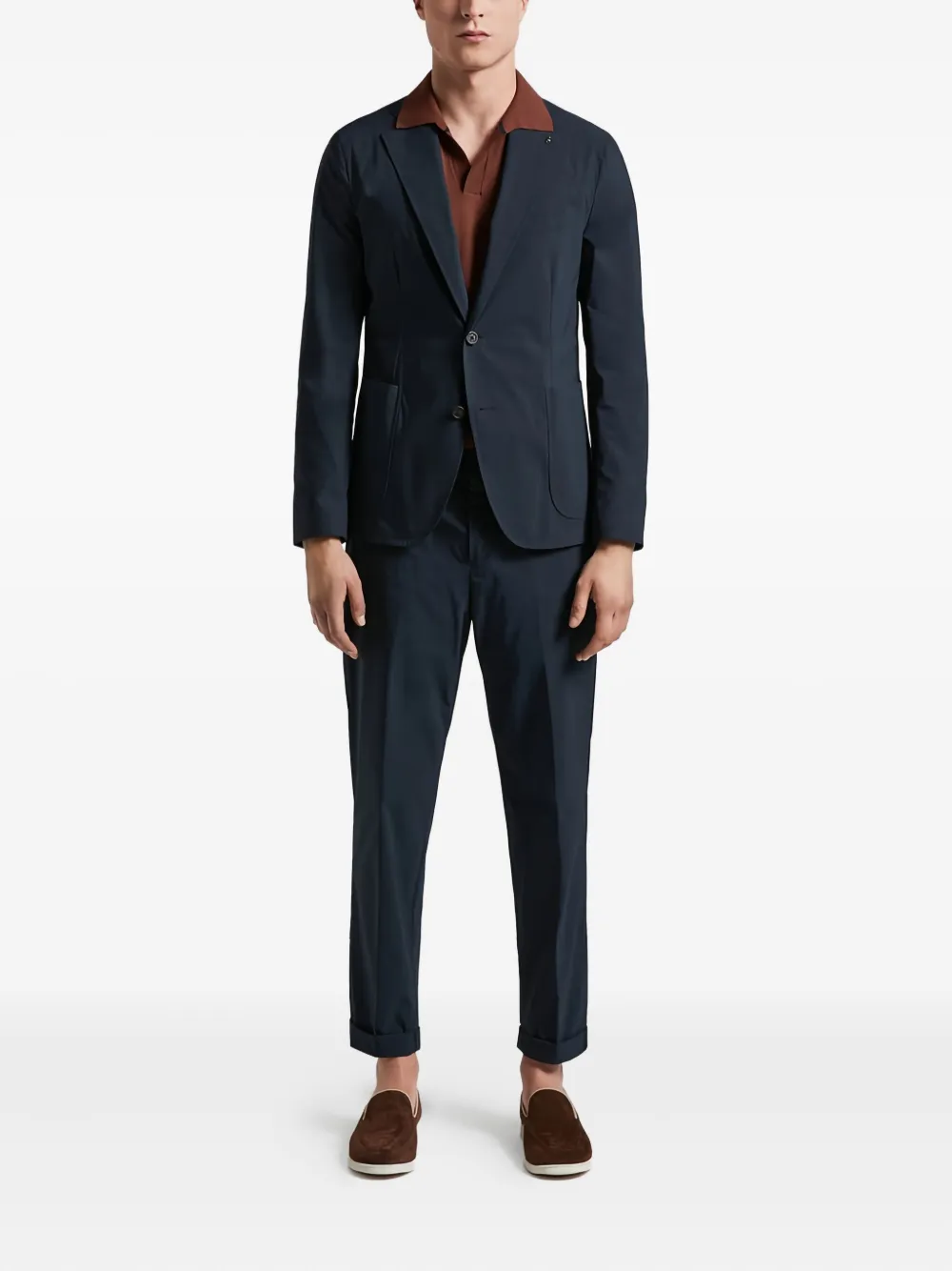 Peserico single-breasted blazer | Suit & Dinner Jackets | Image 2