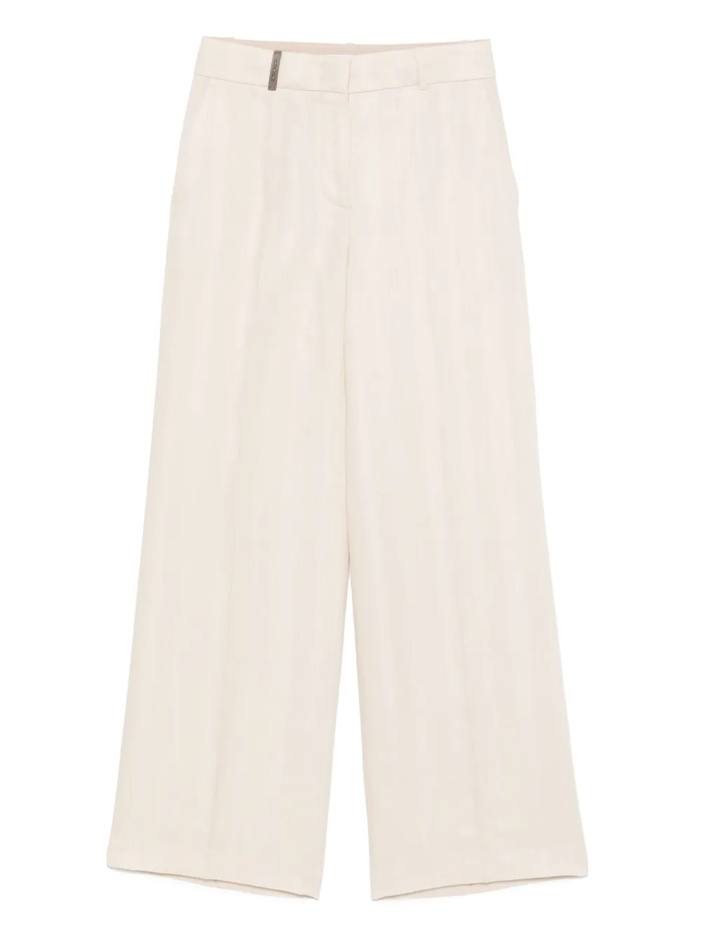 straight-leg trousers