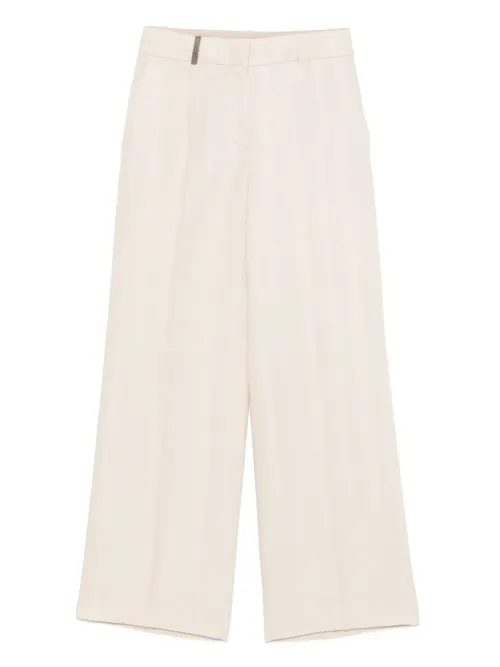 Pantalon à coupe droite - Peserico - Modalova