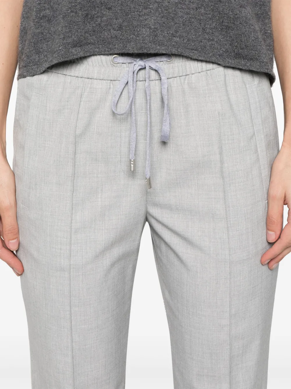 Peserico Stretch broek Grijs