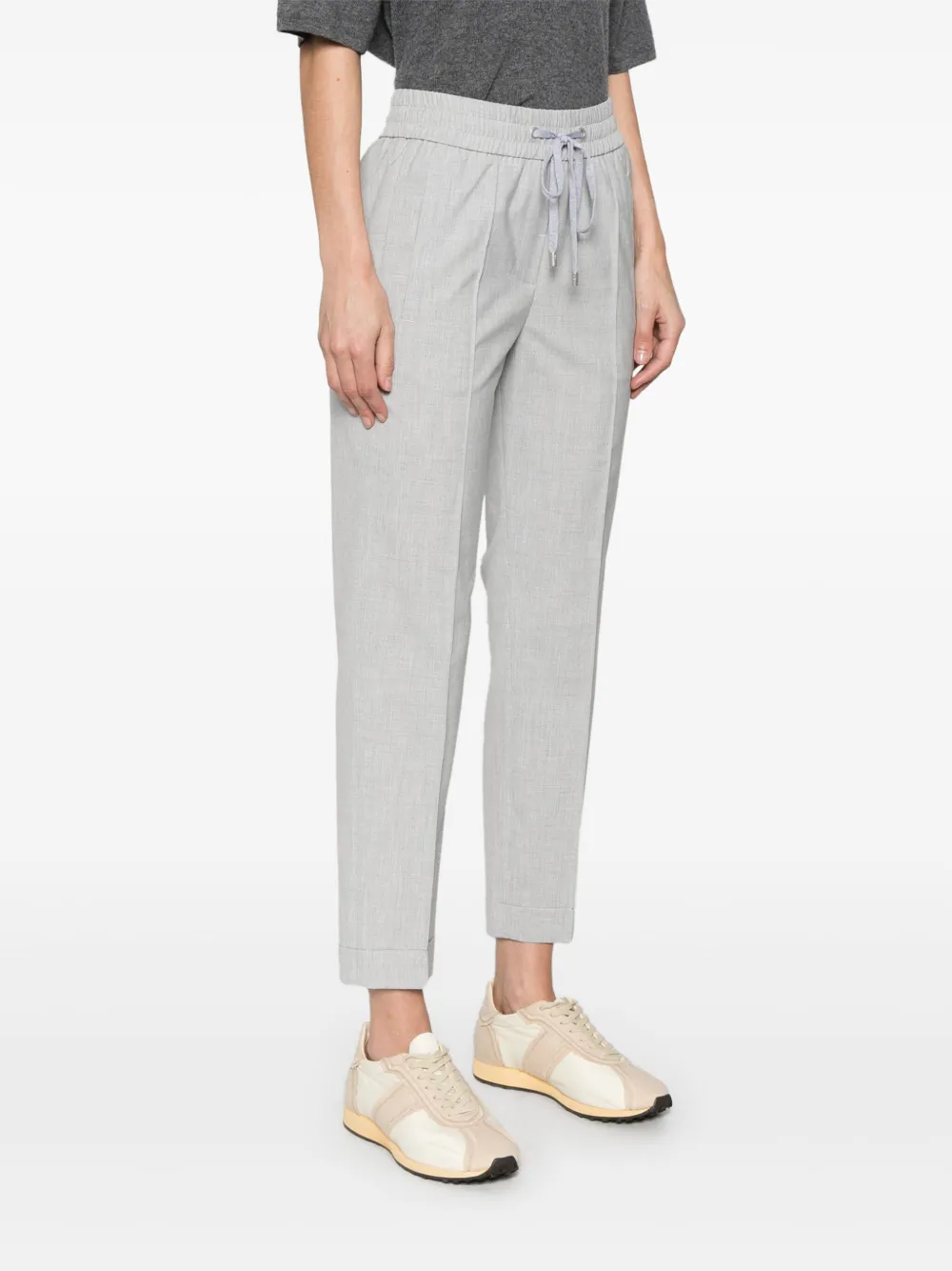 Peserico Stretch broek Grijs