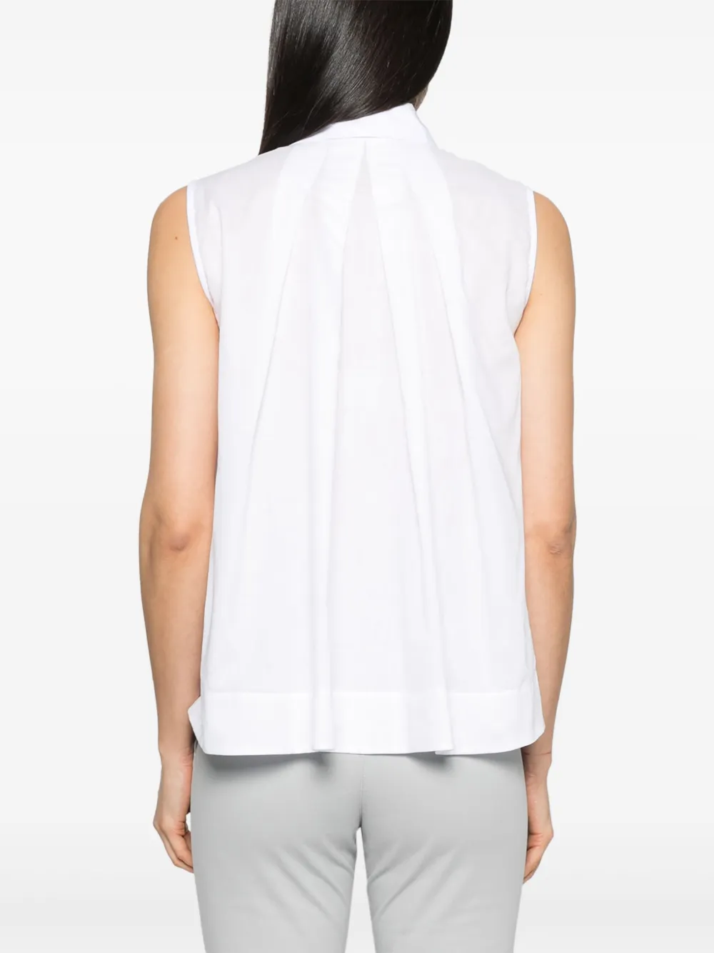 Peserico Tanktop verfraaid met kralen Wit