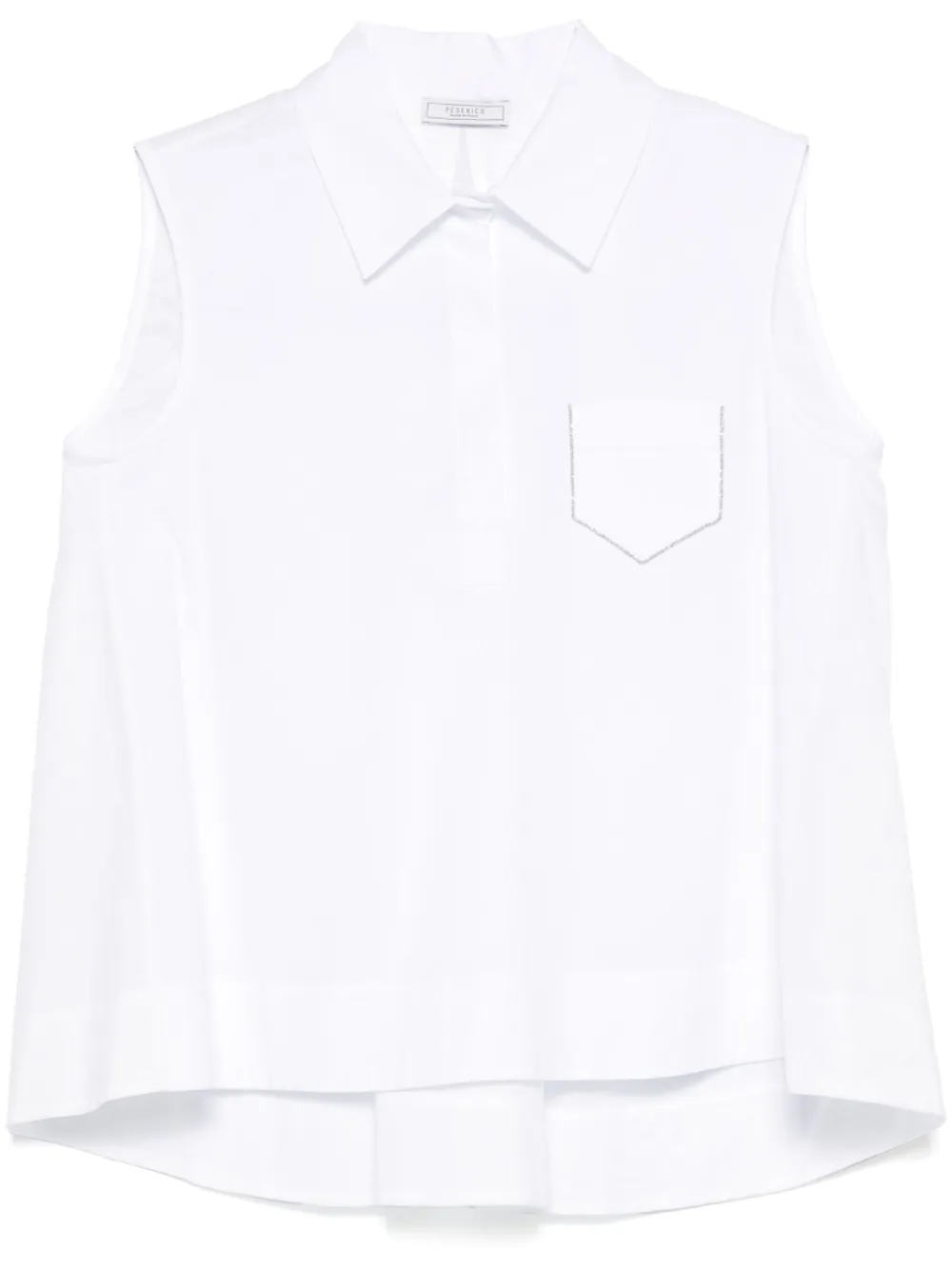 Peserico camiseta bordada con mostacillas | blanco | Image 1