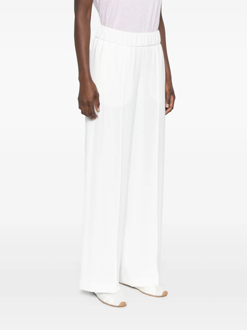Peserico Straight broek Wit