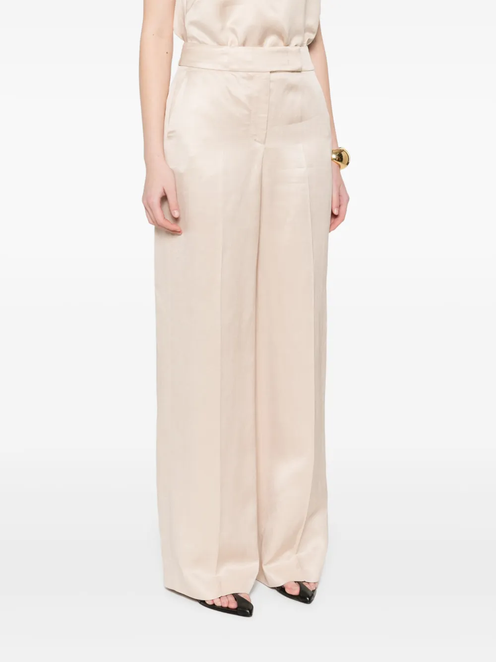 Peserico Straight broek Beige