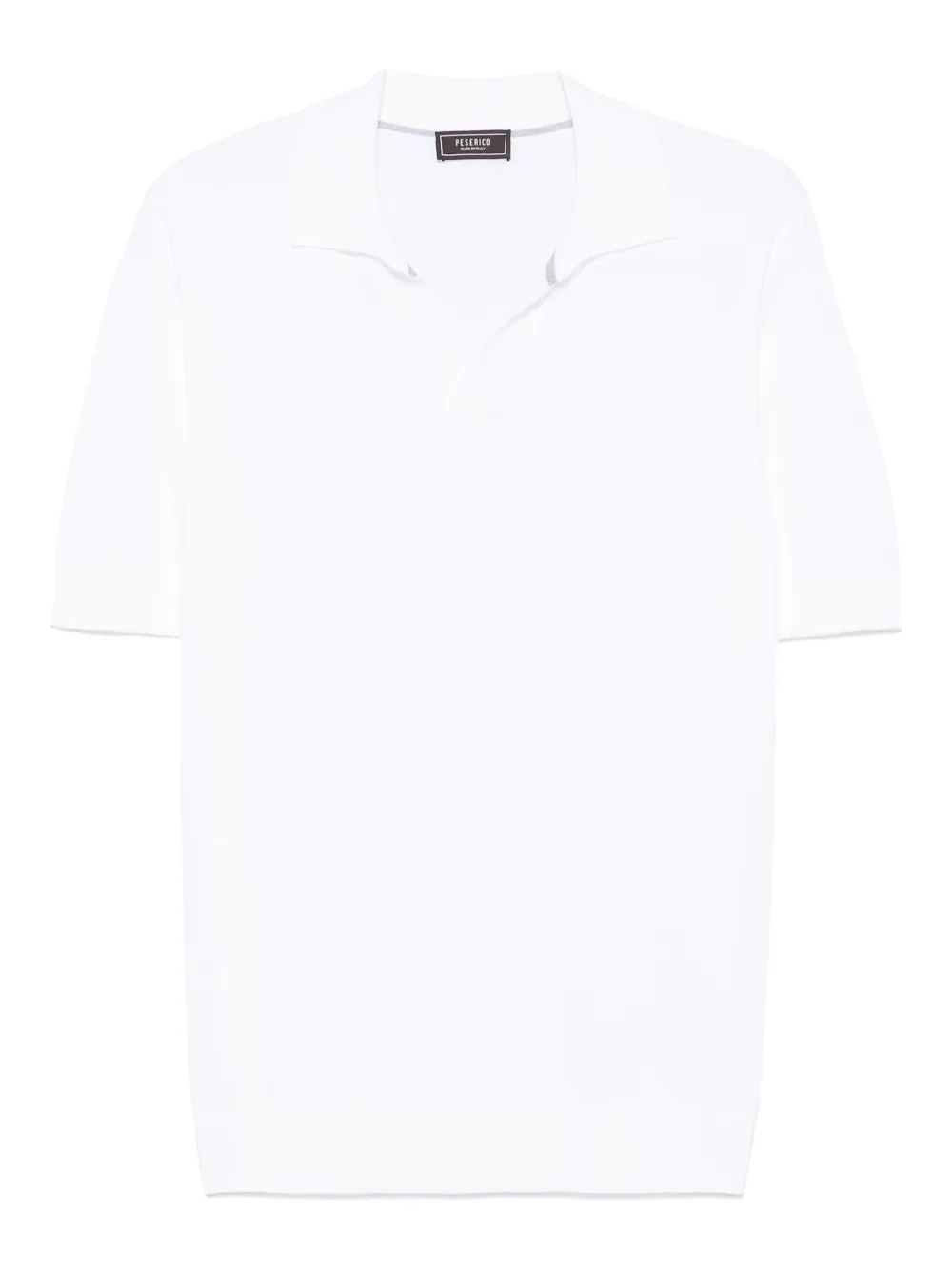 Peserico camisa con cuello tipo polo | blanco | Image 1