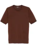 Peserico cotton T-shirt - Brown