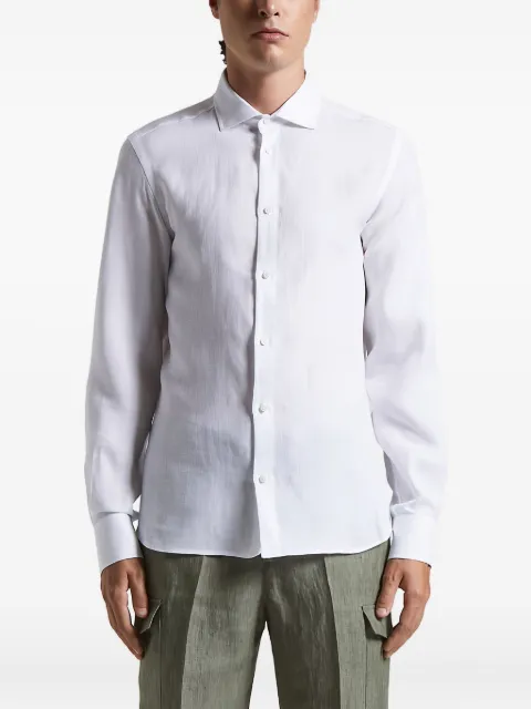 Peserico long-sleeve linen shirt