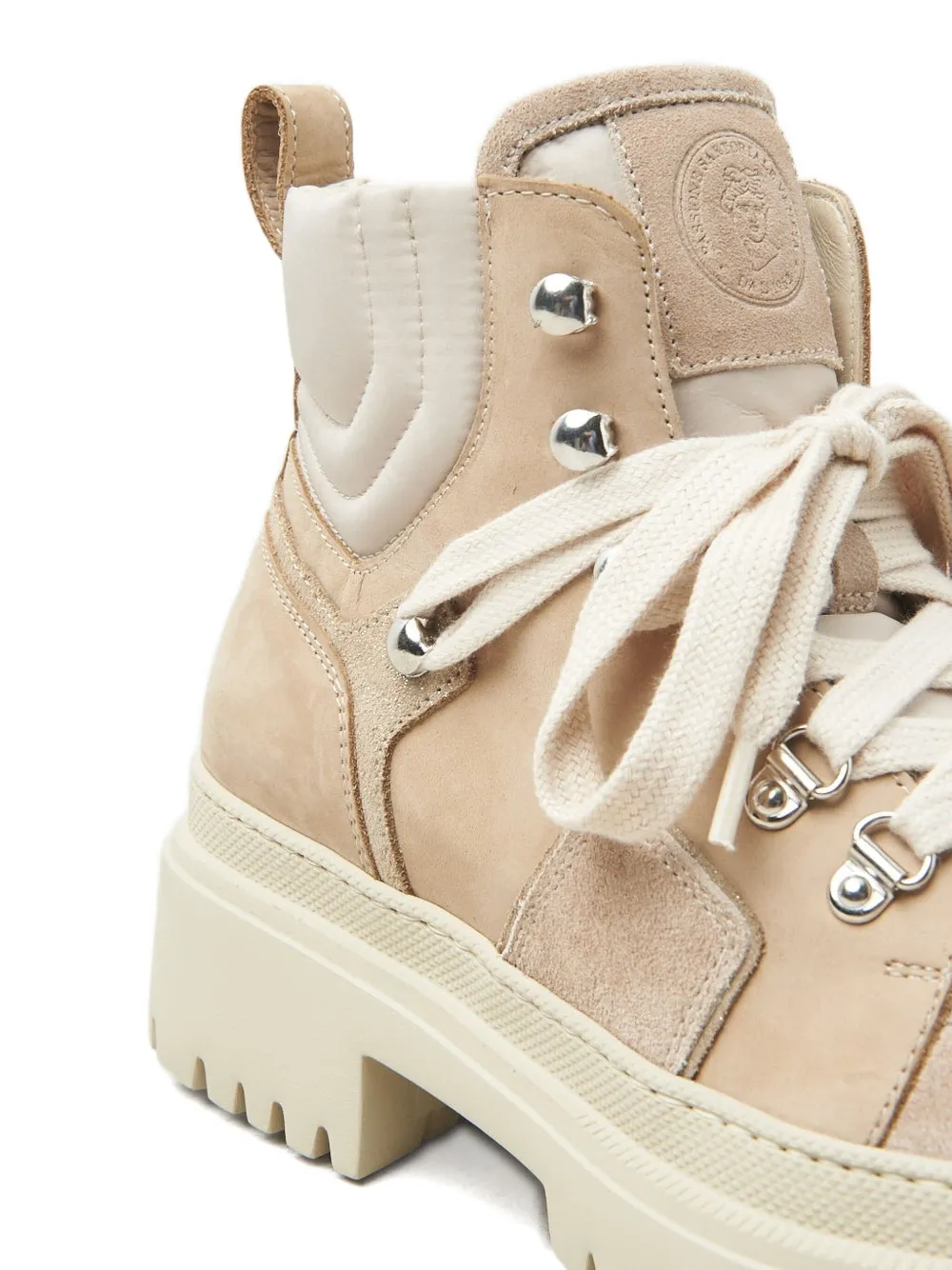 Peserico lace-up platform ankle boots Neutrals