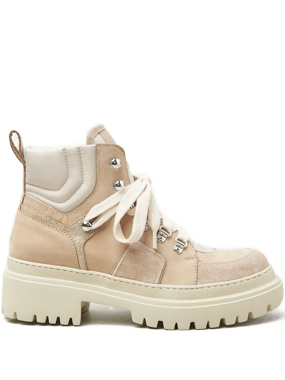 Peserico lace-up platform ankle boots Neutrals