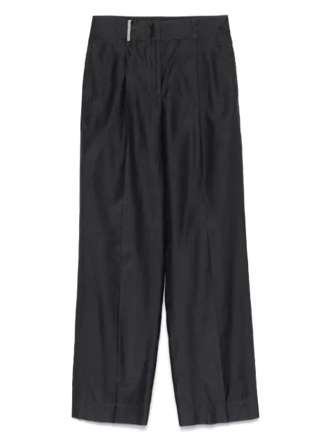 Peserico pleat-detailed trousers