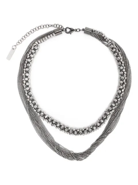 Peserico micro-crystal necklace  