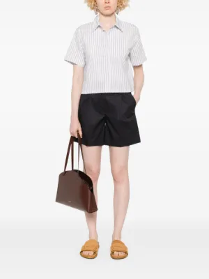 ショートパンツ PESERICO Women Shorts  Burmudas P04316V 02606 061 237078 BL Peserico Short Shorts for Women - FARFETCH