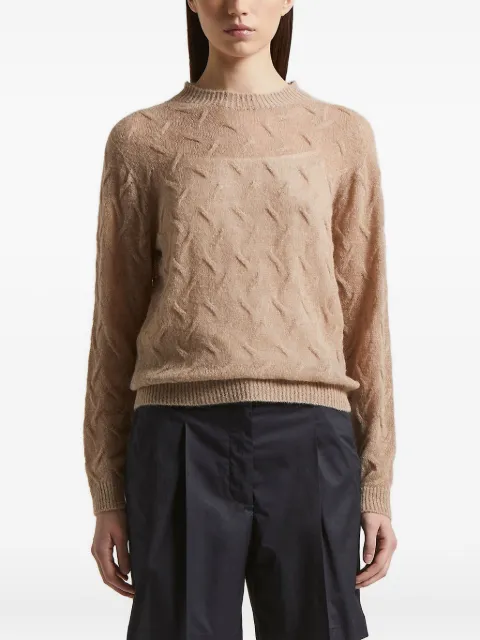 Peserico cable-knit sweater